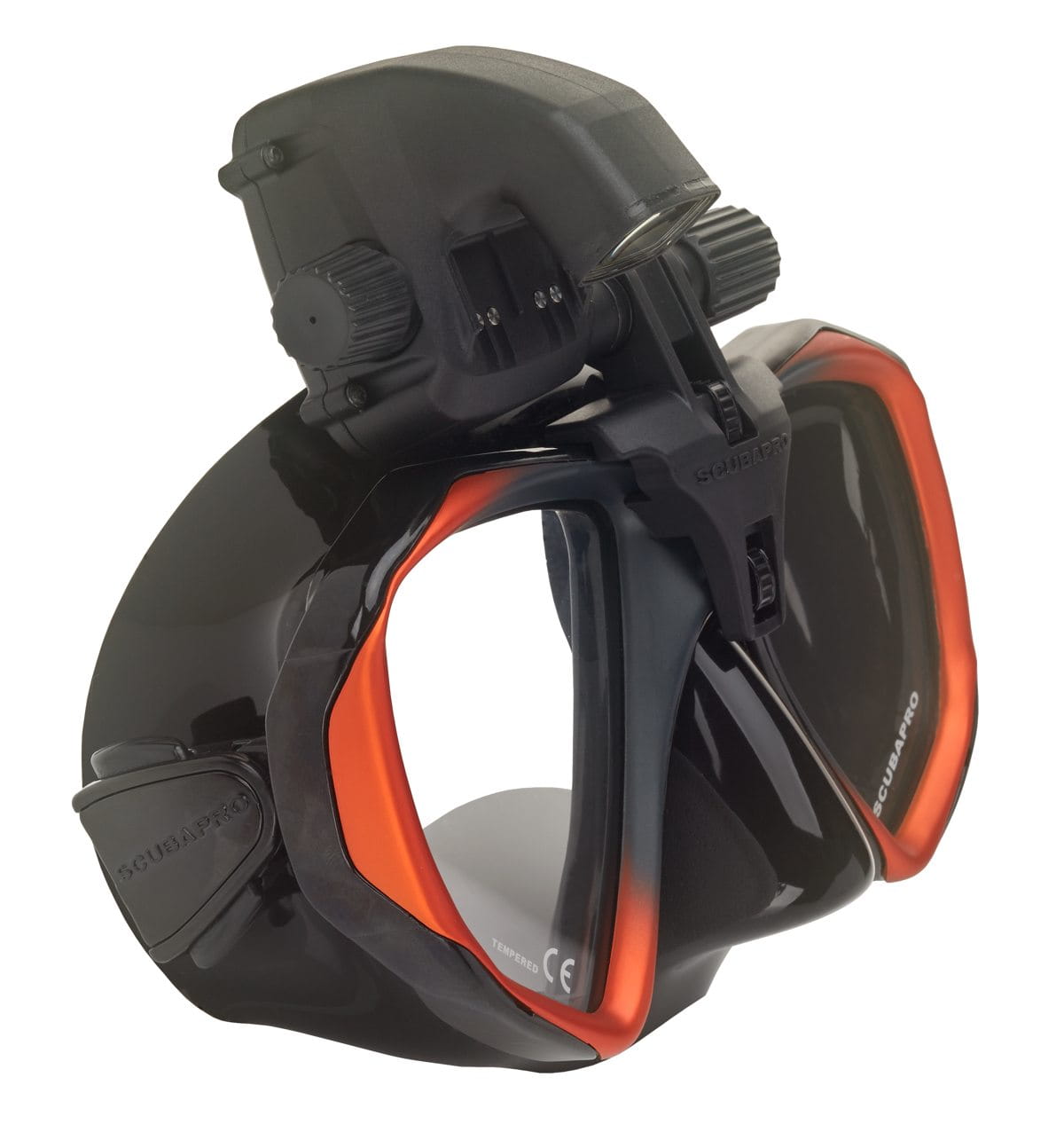 Scubapro_Galileo_HUD_Tauchcomputer_Spectra_Maske_links_up Scubapro Tauchcomputer GALILEO HUD mit Sender